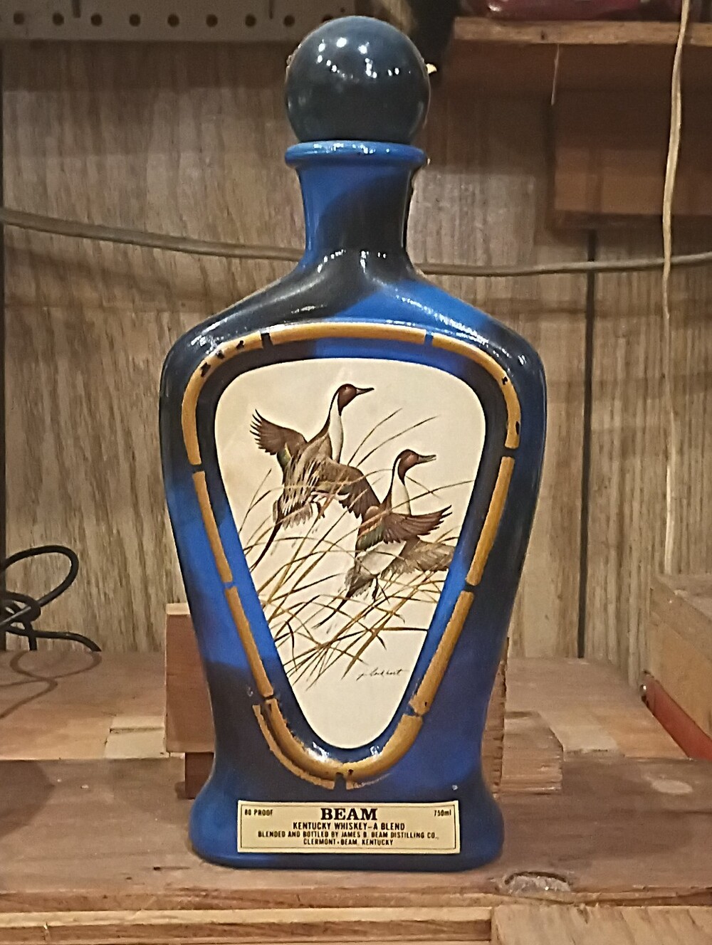 Jim Beam J. Lockhart Pintail Duck Wildlife [EMPTY] Decanter
